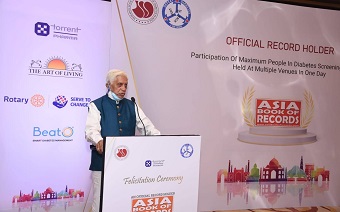 Asia Book of Records for Diabetes Screening, 2021